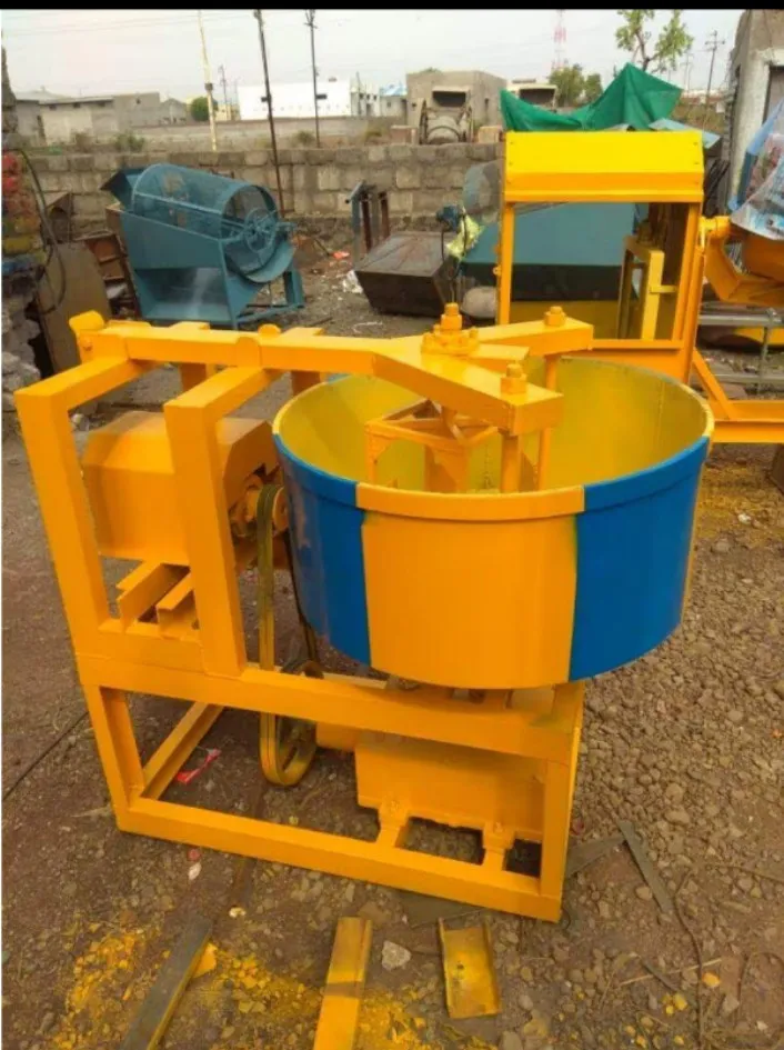 Pan Concrete Mixing Machine
