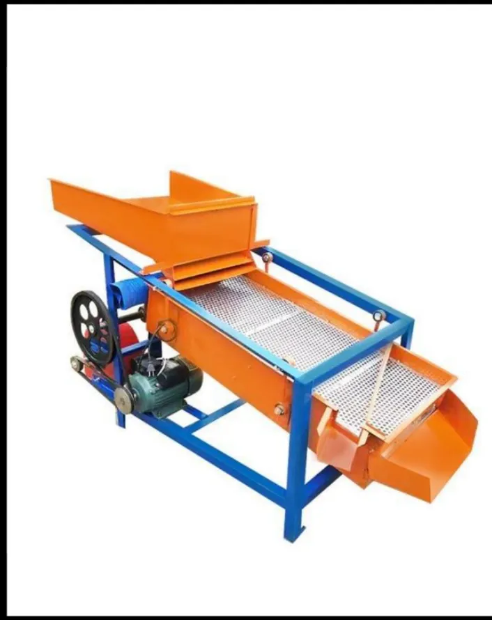 Vibratory sand screening machine